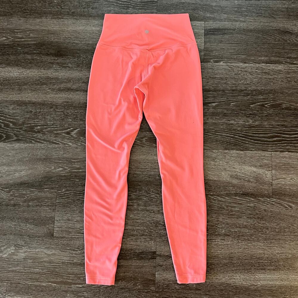 Lululemon Align High Rise Pant 28” Nulu Raspberry Cream Size 8‎ - Picture 13 of 16